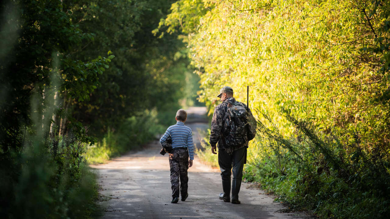 Photo de couverture - Initiation à la chasse pour les moins de 17 ans